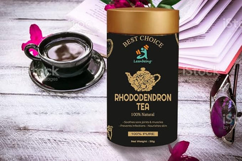 SKM Leanbeing Rhododendron Flower tea 30g | Buransh Flower | Nourishes skin